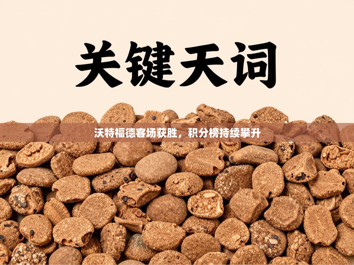 云开体育官方app下载-沃特福德客场获胜，积分榜持续攀升  第4张